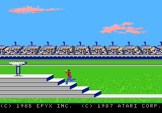 Summer Games screenshot 4 for Atari 7800